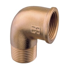 Brass Compact Elbow Male/Female 90 Degree